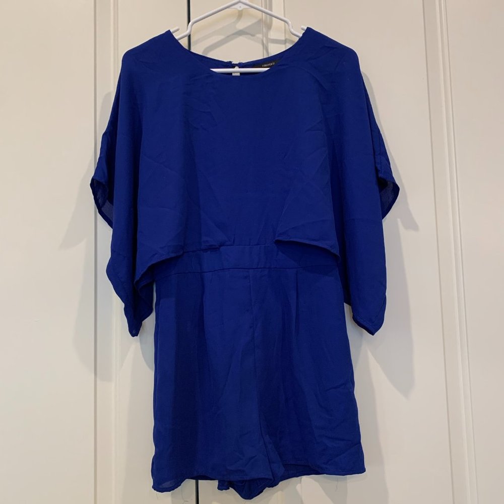 Royal Blue Romper